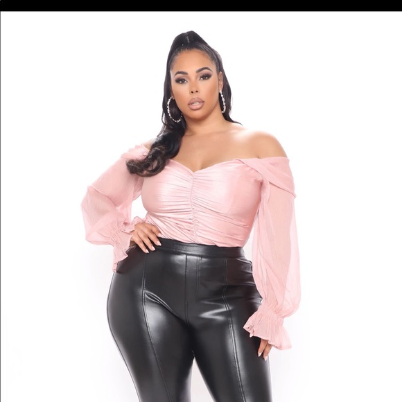 Major flirt alert shoulder bodysuit fashionnova - Picture 4 of 4